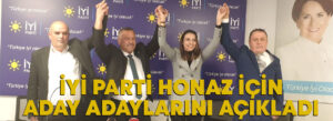 İYİ PARTİ HONAZ İÇİN ADAY ADAYLARINI AÇIKLADI