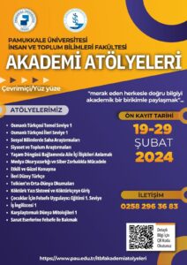 PAÜ’DE AKADEMİ ATÖLYELERİ BAŞLIYOR