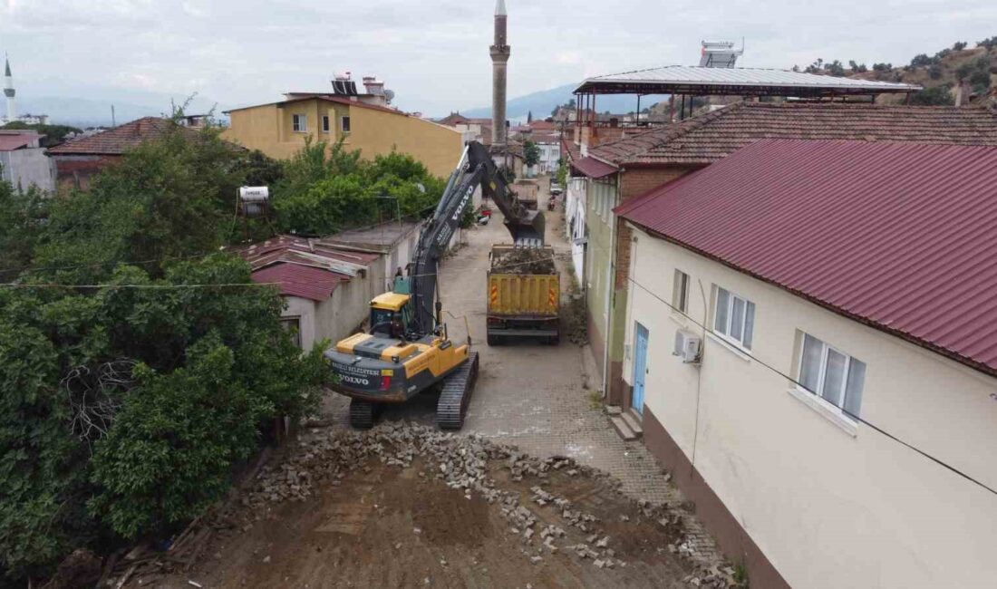 İSABEYLİ’DE YOL ÇALIŞMASI BAŞLADI