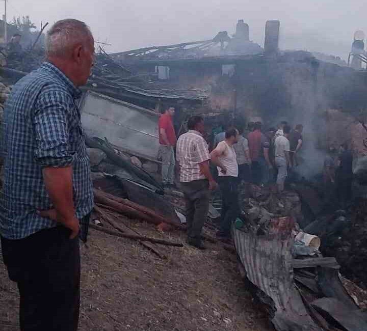 AFYONKARAHİSAR’IN ŞUHUT İLÇESİNDE ÇIKAN