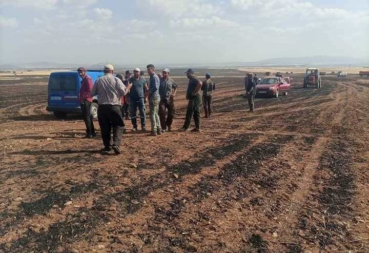 ALTINTAŞ’TA ÇIKAN YANGINDA YAKLAŞIK