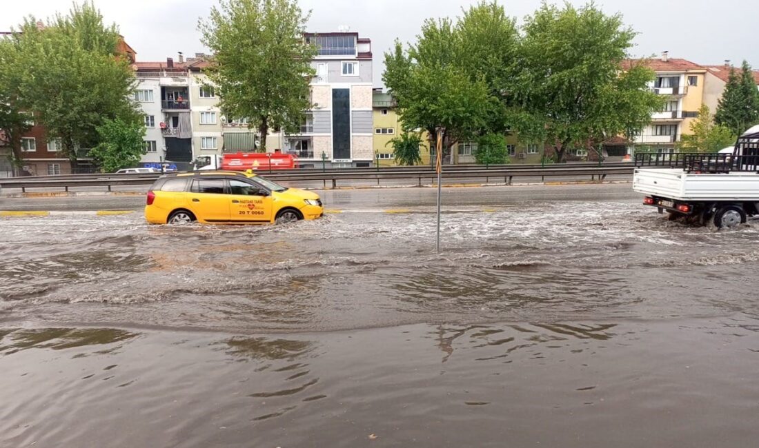 Denizli’de akşam saatlerinde etkili