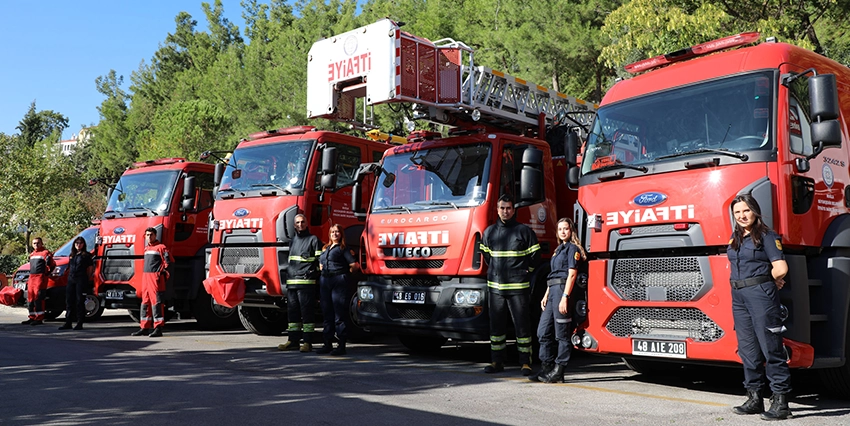 Muğla Büyükşehir Belediyesi, itfaiye