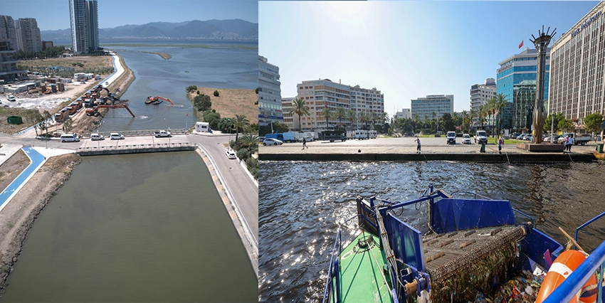 İzmir Büyükşehir Belediyesi ekipleri