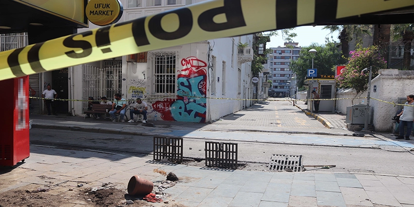 İzmir'in Konak ilçesinde, yoğun