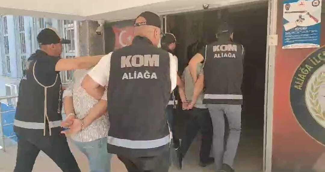 İZMİR'DE, ALİAĞA GÜMRÜĞÜ VE