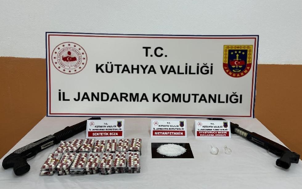 Kütahya’da apart otelde uyuşturucu