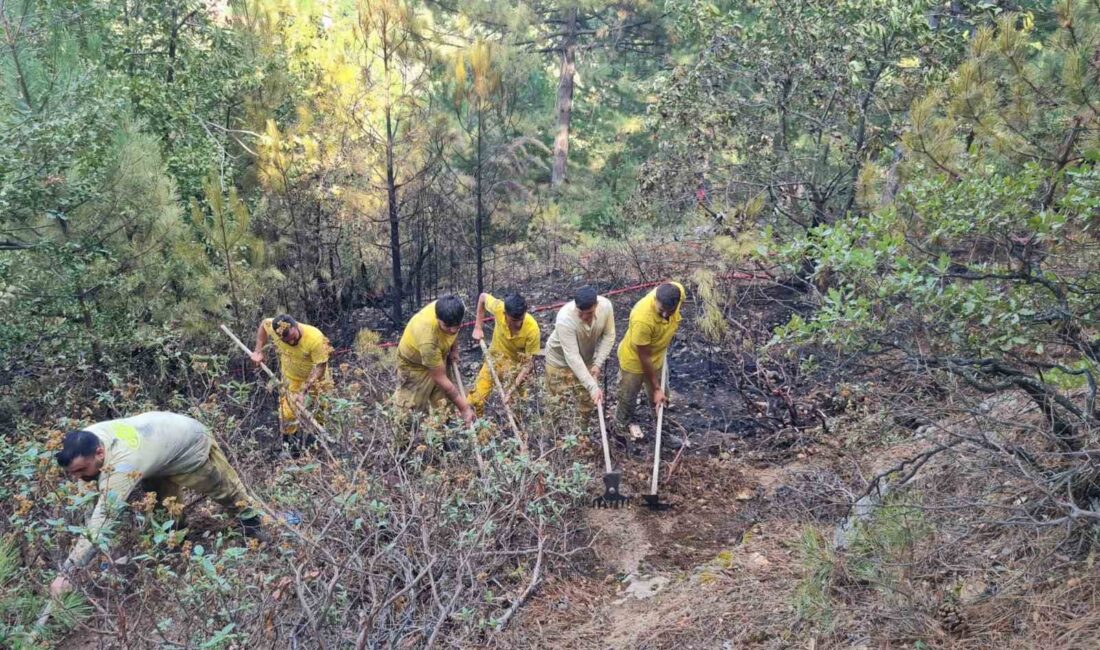 SİMAV’DA KORKUTAN YANGIN