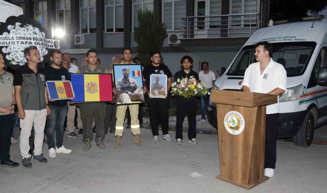 MUĞLA DALAMAN’DA KONUŞLU YANGIN