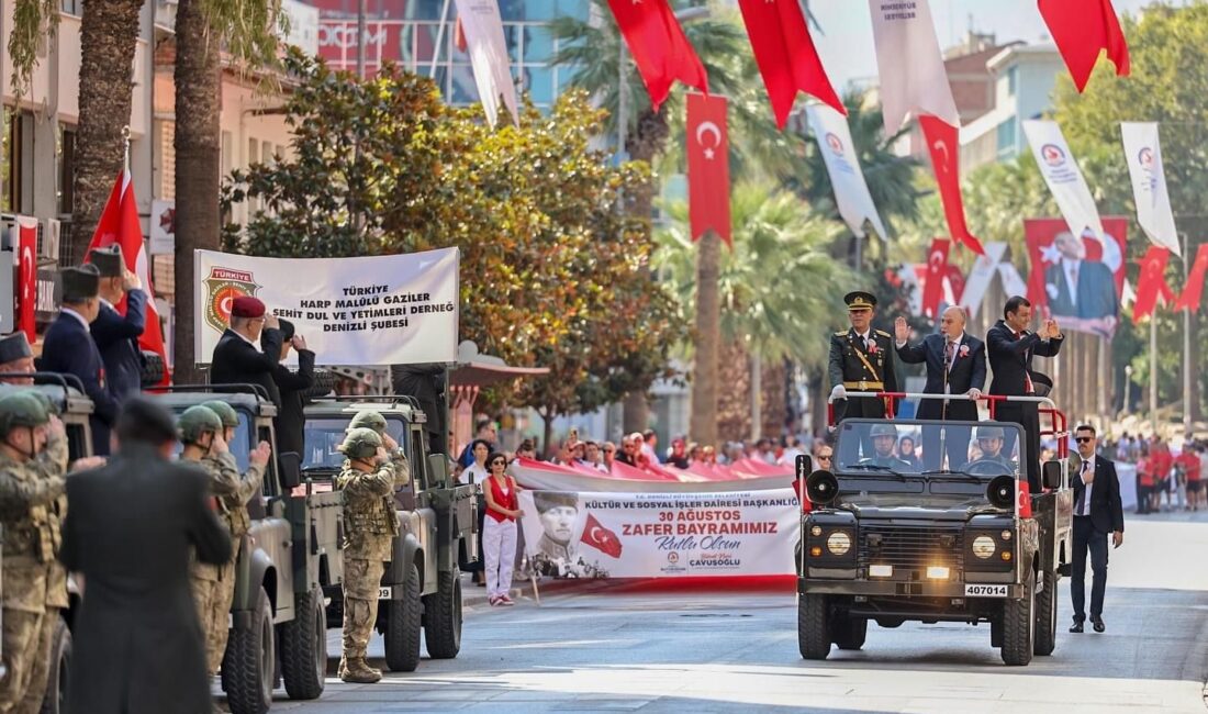 Denizli'de 30 Ağustos Zafer