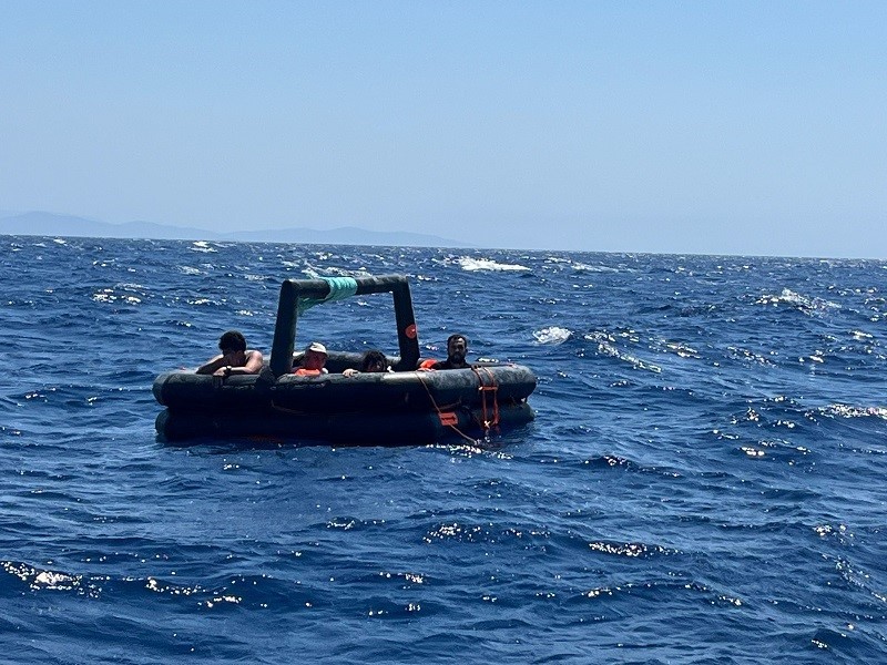 Muğla’nın Bodrum ilçesi açıklarında