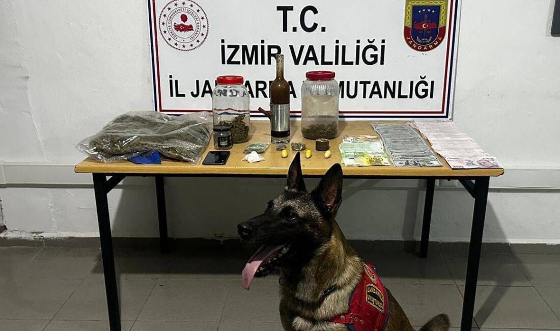 İzmir’in Çeşme ilçesinde jandarma