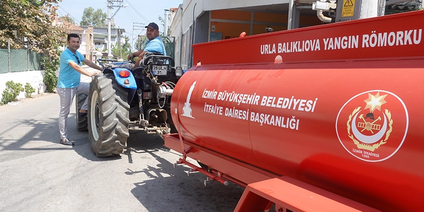 İzmir Büyükşehir Belediyesi’nin, yangınlarda