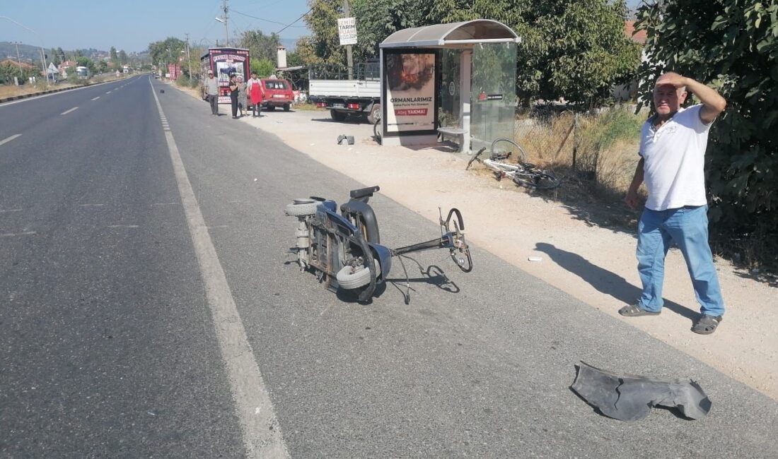 Muğla’nın Ula ilçesinde, otomobil