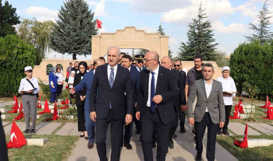 TBMM BAŞKANI NUMAN KURTULMUŞ,