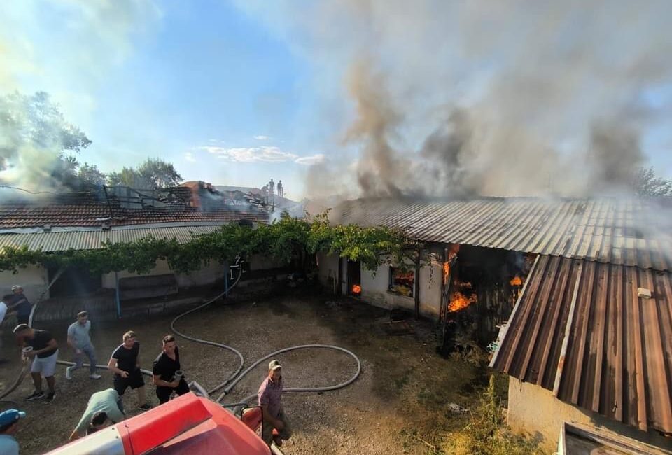 Denizli’nin Çivril ilçesinde çıkan