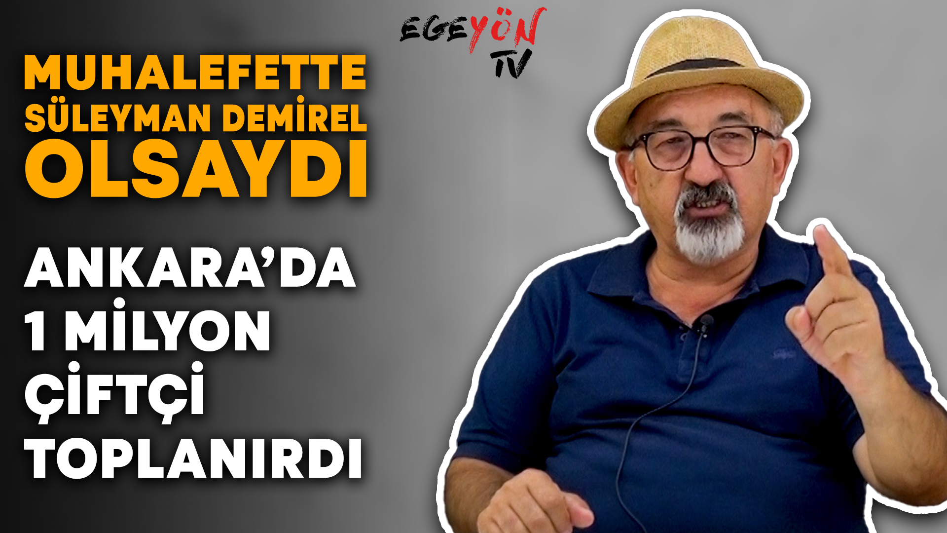 Vatandaş Ahmet:”Deniz Kenarındaki Yatlara Verilen Mazot İndirimi Neden Çiftçilere Verilmiyor?”