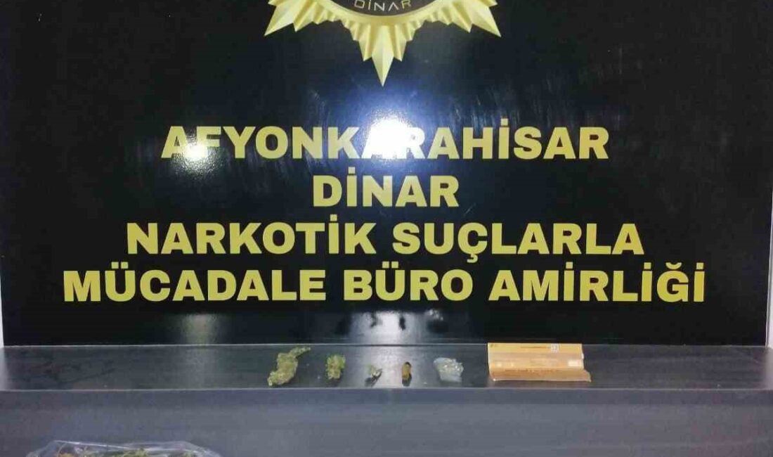 Afyonkarahisar’da polis ekipleri yaptıkları