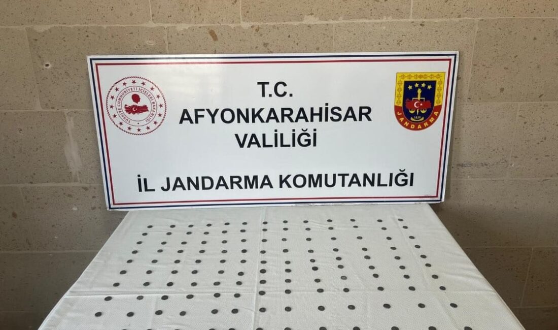 AFYONKARAHİSAR’DA TARİHİ ESER KAÇAKÇISI