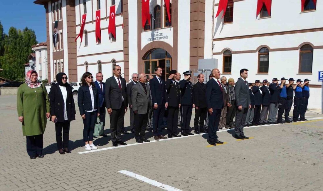 HİSARCIK’TA “GAZİLER GÜNÜ” TÖRENLE