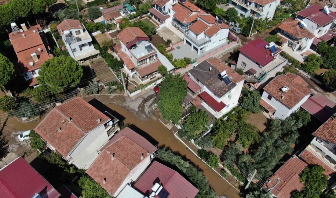 İzmir’de şiddetli sağanak sebebiyle