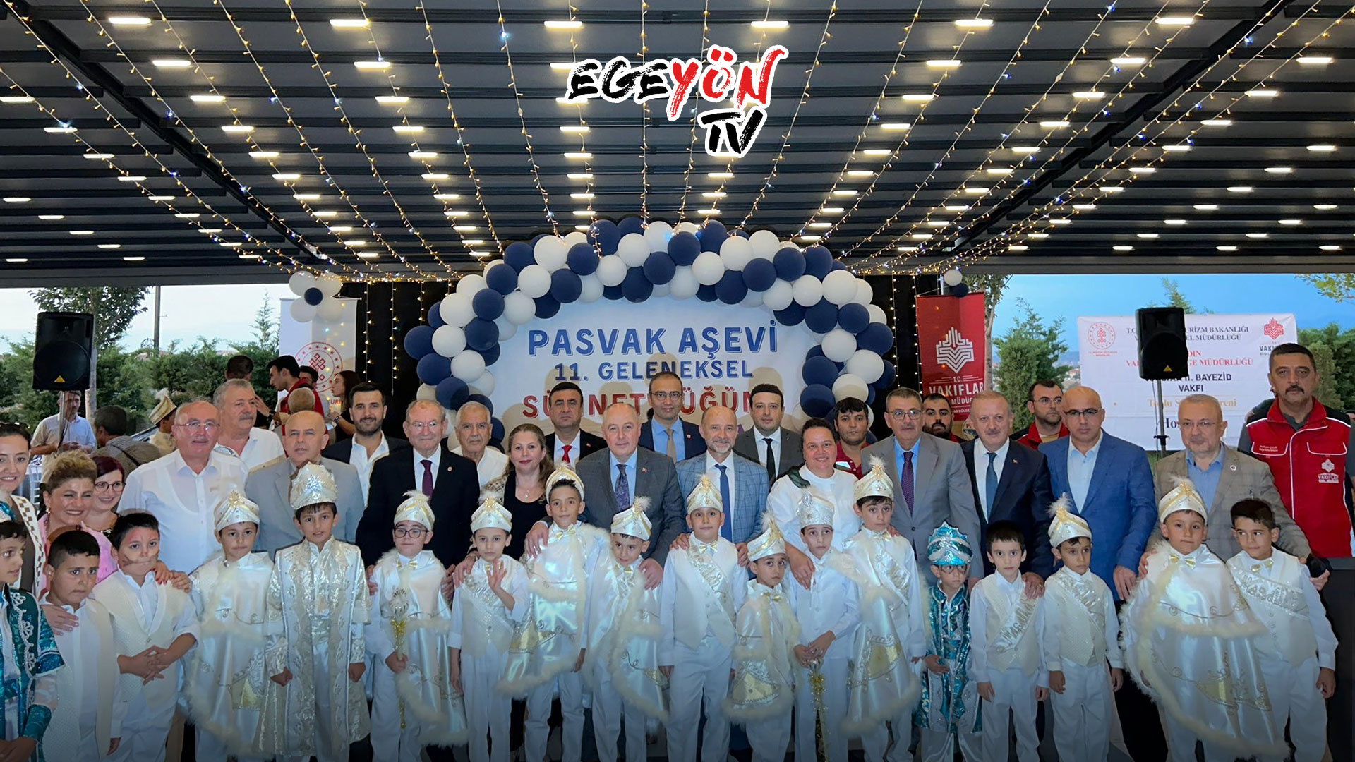 PASVAK’ın Geleneksel Sünnet Düğünü Organizasyonunda 49 Çocuk Erkekliğe Adım Attı