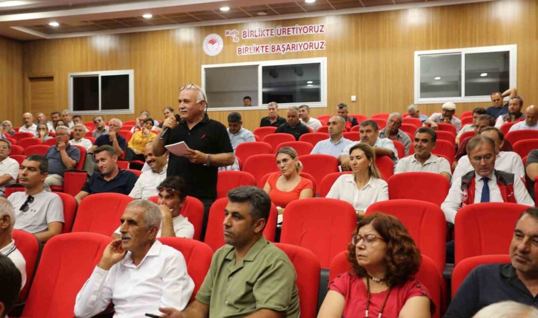 MUĞLA’DA “TARIMSAL ÜRETİM PLANLAMASI