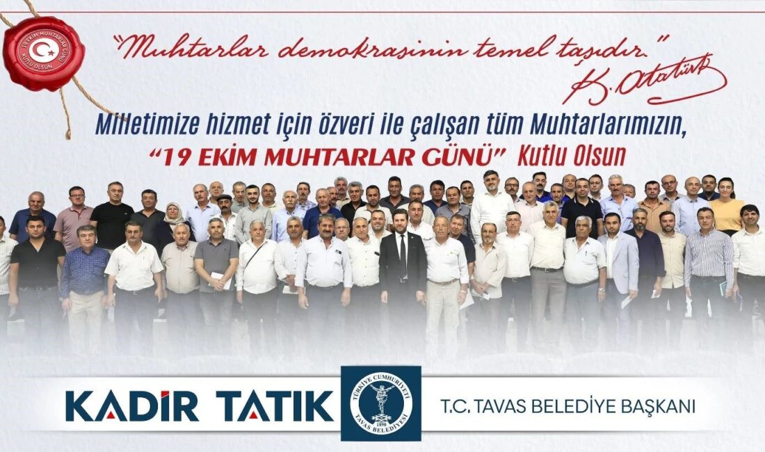 TAVAS BELEDİYE BAŞKANI KADİR