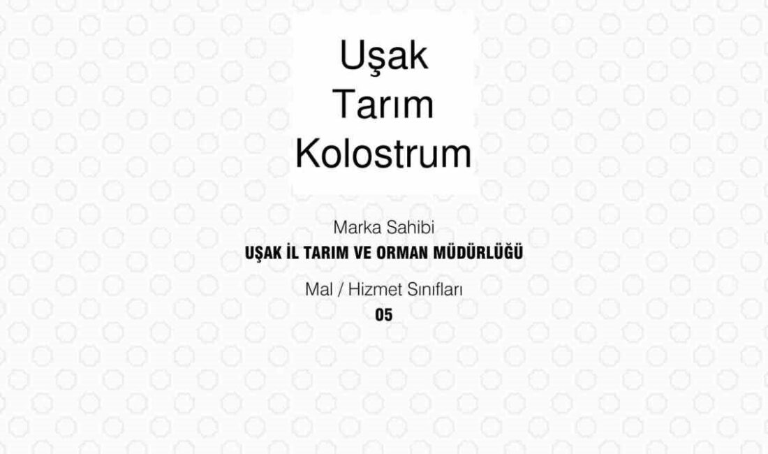 UŞAK İL TARIM VE