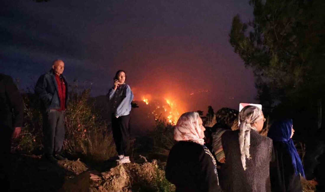 UĞLA’NIN DALAMAN İLÇESİNDE ÇIKAN