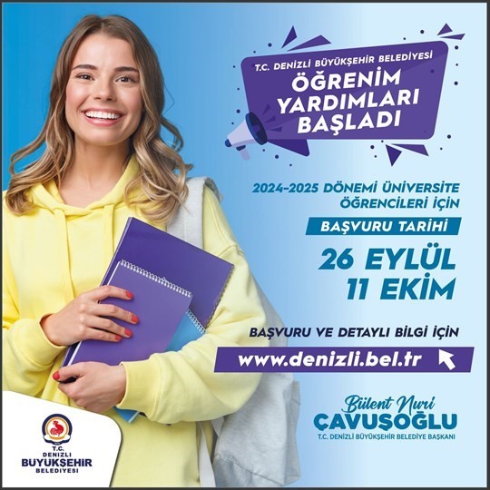 DENİZLİ BÜYÜKŞEHİR BELEDİYESİNİN ÜNİVERSİTELİLERE