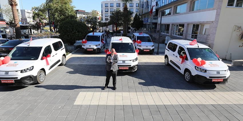 Menderes Belediyesi’nde gerçekleşen araç