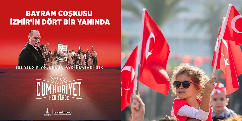 Cumhuriyet Bayramı’nın 101’inci yıl