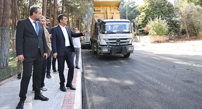 Çamlaraltı Mahallesi’nde gerçekleştirdikleri sıcak