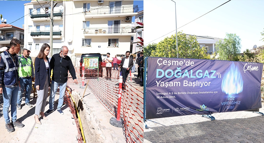 Çeşme, altyapı yatırımlarında tarihi