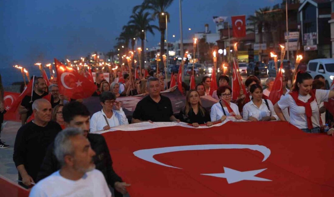 GÜZELBAHÇE’DE CUMHURİYET BAYRAMI COŞKUSU