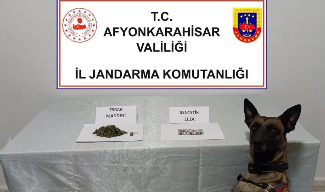 AFYONKARAHİSAR’DA JANDARMA TARAFINDAN DURDURULAN