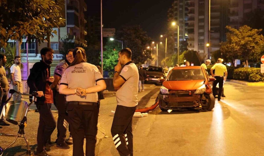 Aydın’da gece yarısı meydana