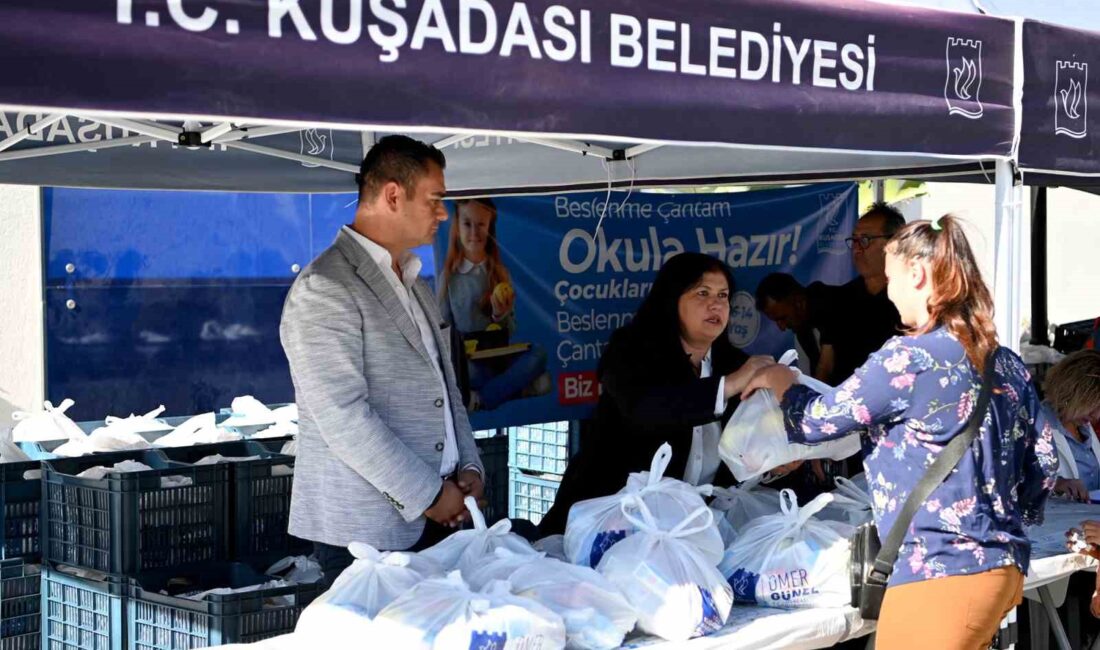 KUŞADASI BELEDİYESİ'NİN BESLENME ÇANTASI