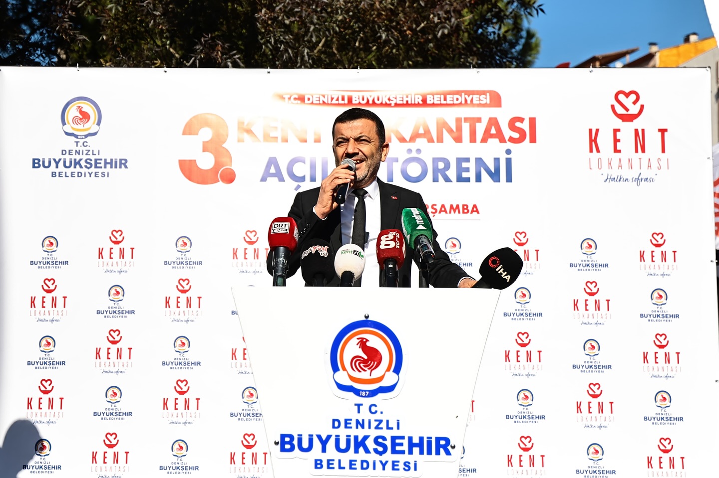 Denizli’de 3. Kent Lokantası Açıldı, 4. Şube İçin Müjde Verildi