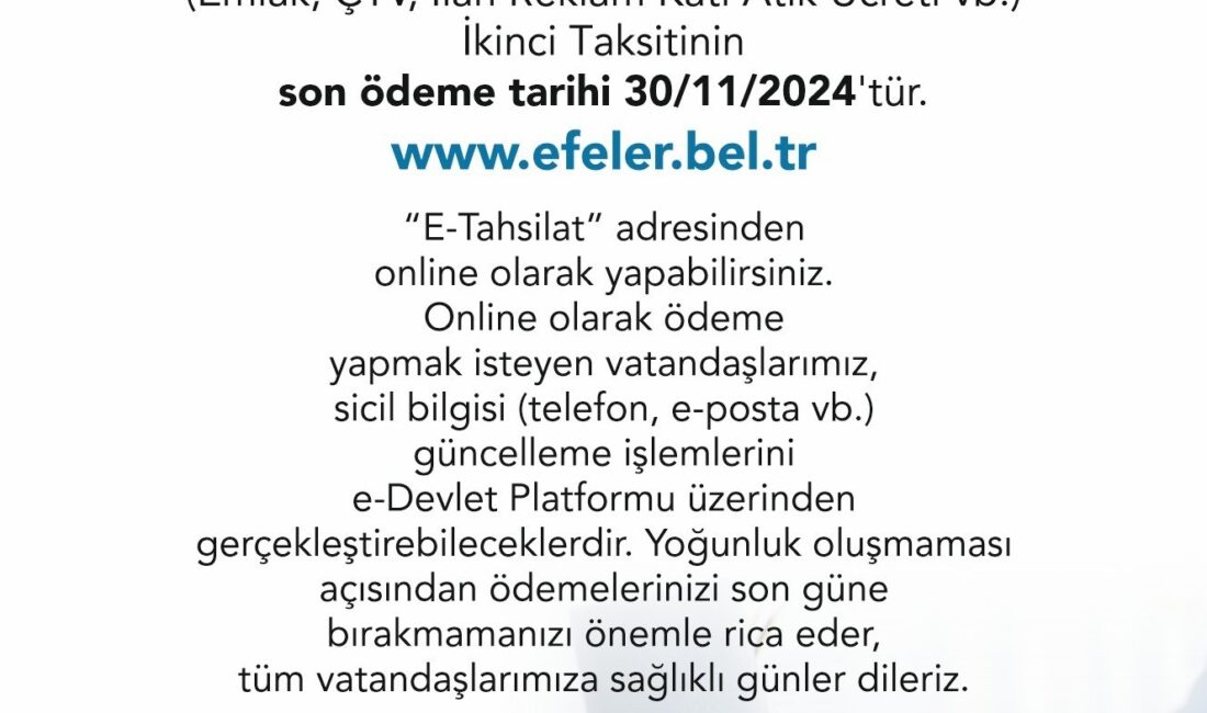 EFELER BELEDİYESİ, 2024 YILINA