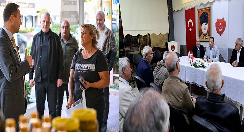 Başkan Eşki’den Bornova’nın nabzını tutan ziyaretler