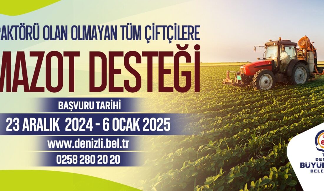 Denizli Büyükşehir Belediyesi, tarımsal