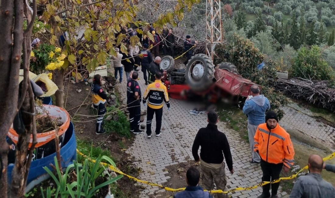 KAZADA TRAKTÖR SÜRÜCÜSÜ HÜDAVERDİ