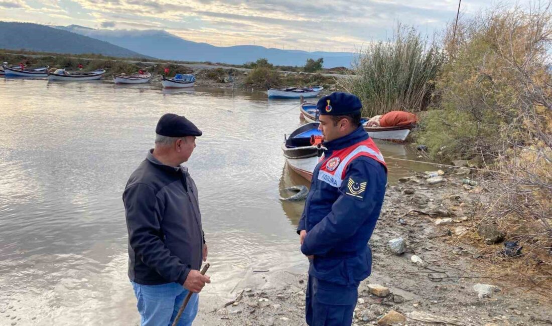 JANDARMA BAFA GÖLÜ’NDE DENETİMLERE