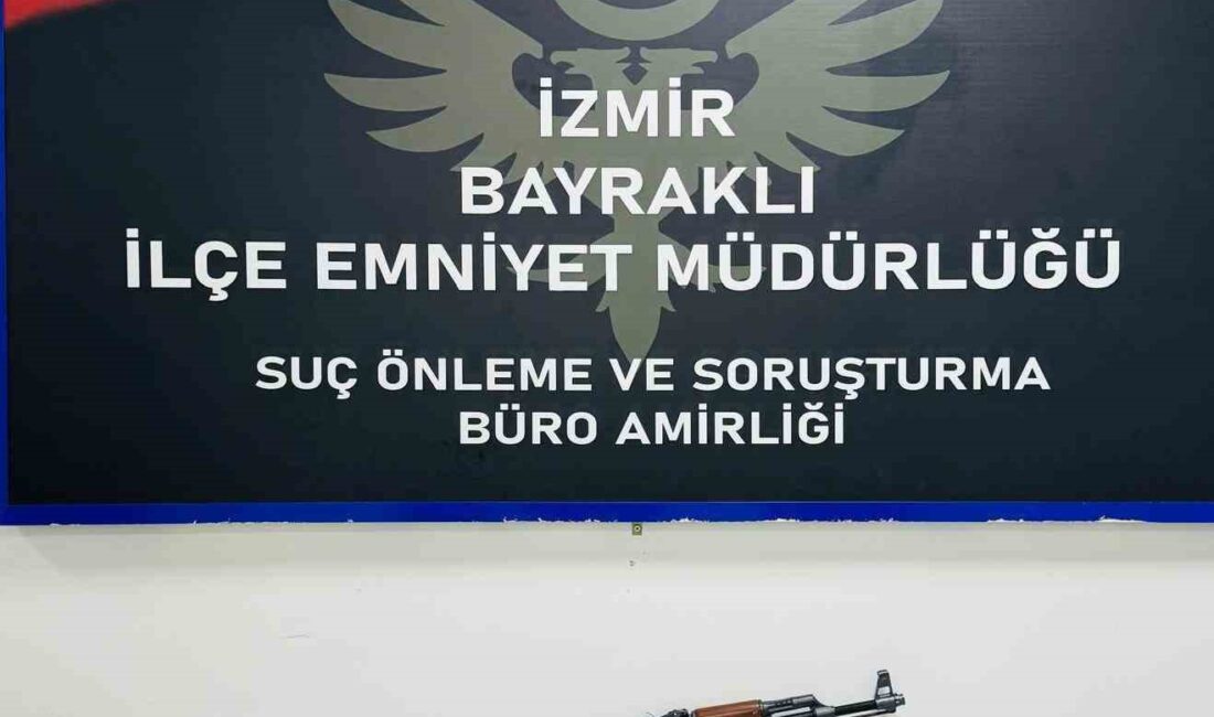 İZMİR'İN BAYRAKLI İLÇESİNDE UYUŞTURUCU