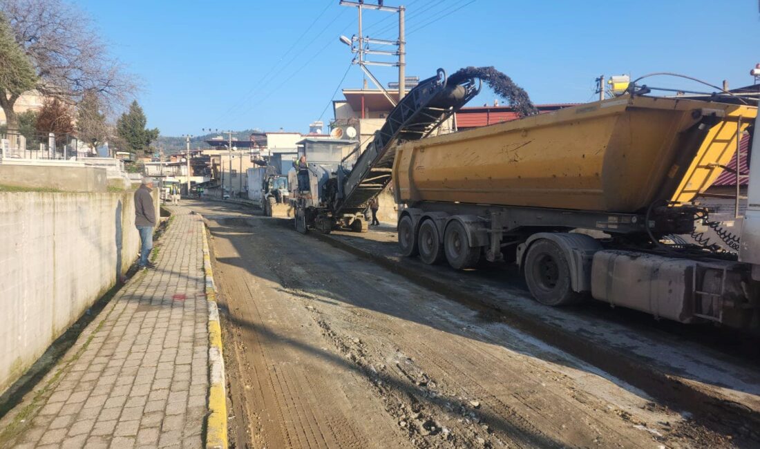 SAVUCADA YOL ÇALIŞMALARI