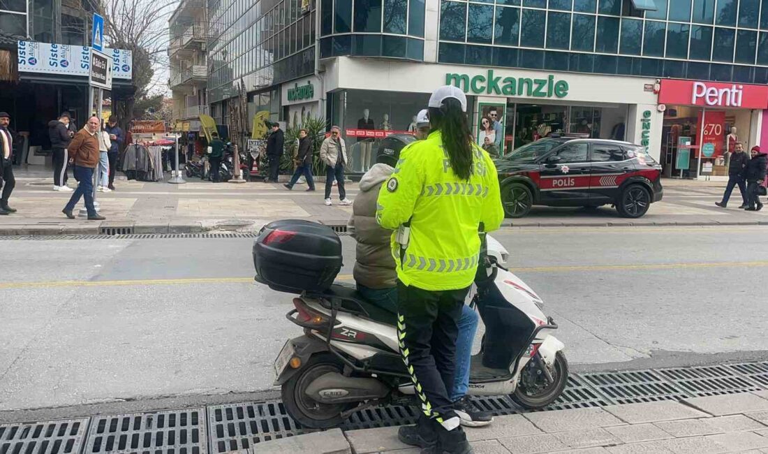 DENİZLİ’NİN EN İŞLEK CADDESİNDE