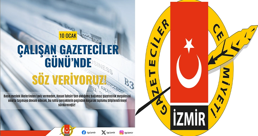 İzmir Gazeteciler Cemiyeti,10 Ocak