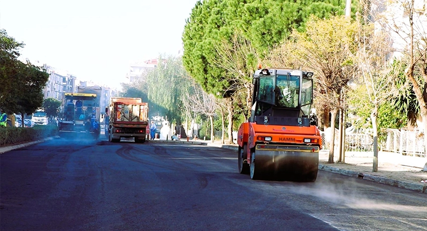 İzmir Büyükşehir Belediyesi’nin asfalt